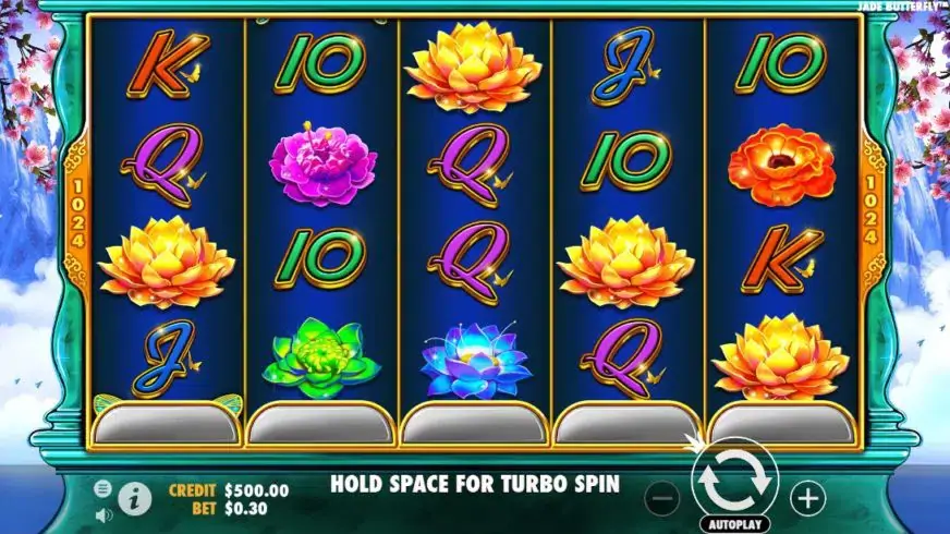 Jade Butterfly slot screenshot 1