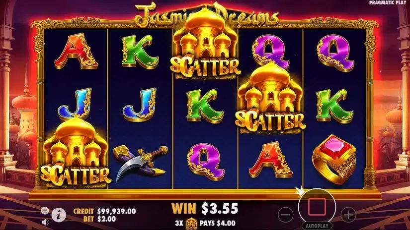Jasmine Dreams slot screenshot 4