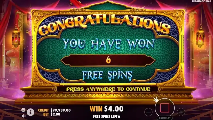 Jasmine Dreams slot screenshot 5