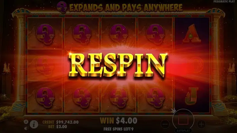 John Hunter and the Book of Tut Respin slot screenshot 7