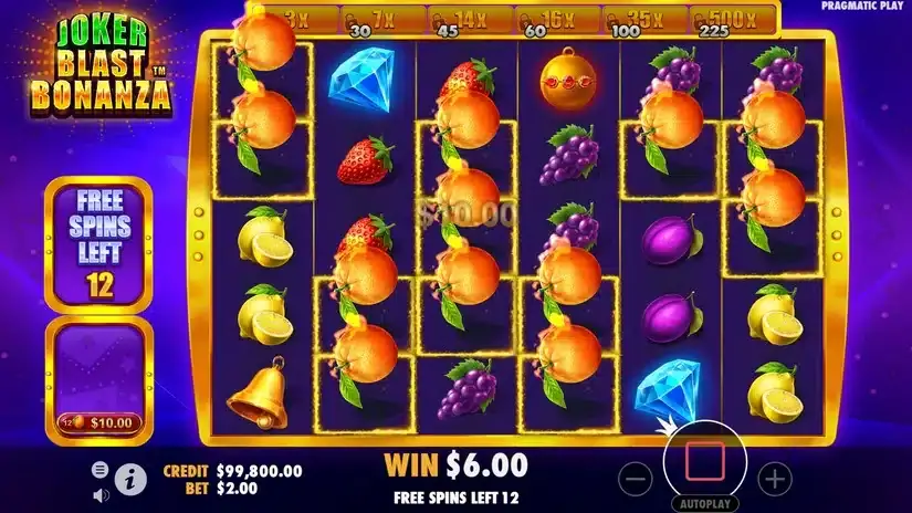 Joker Blast Bonanza slot screenshot 5