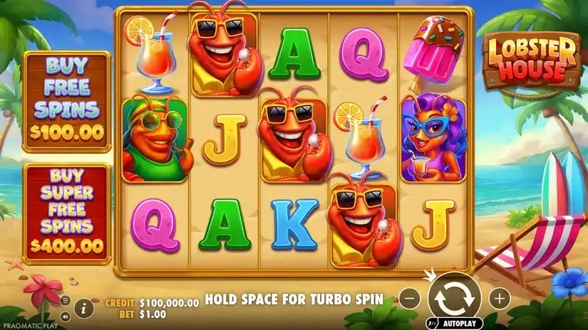 Lobster House slot screenshot