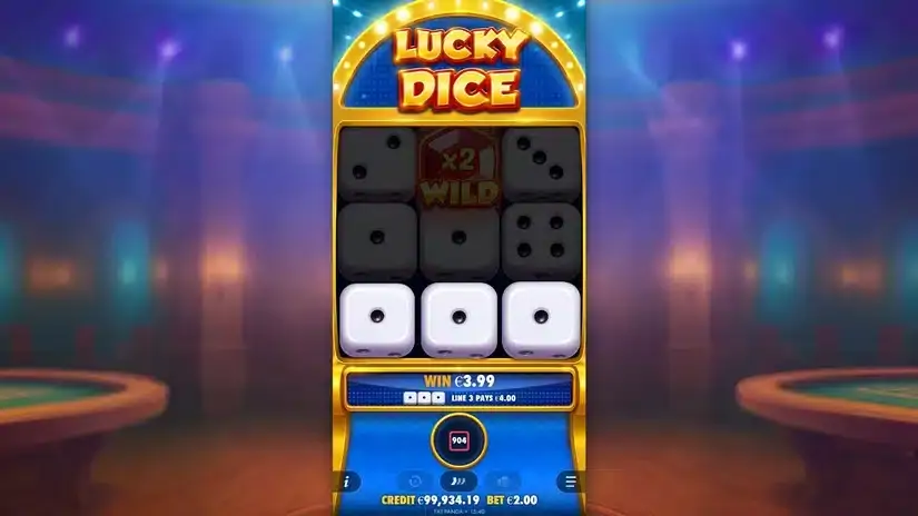 Lucky Dice slot screenshot 