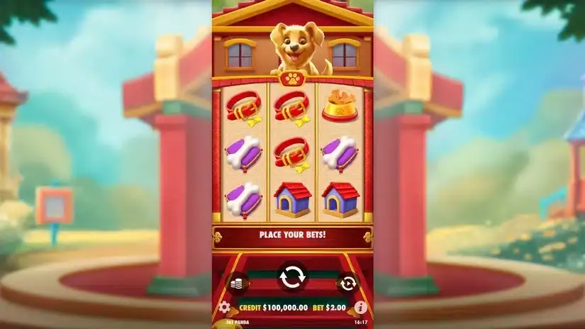 Lucky Dog slot screenshot 