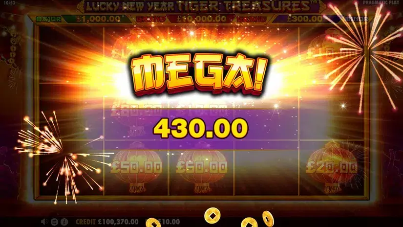 Lucky New Year – Tiger Treasures slot screenshot 5