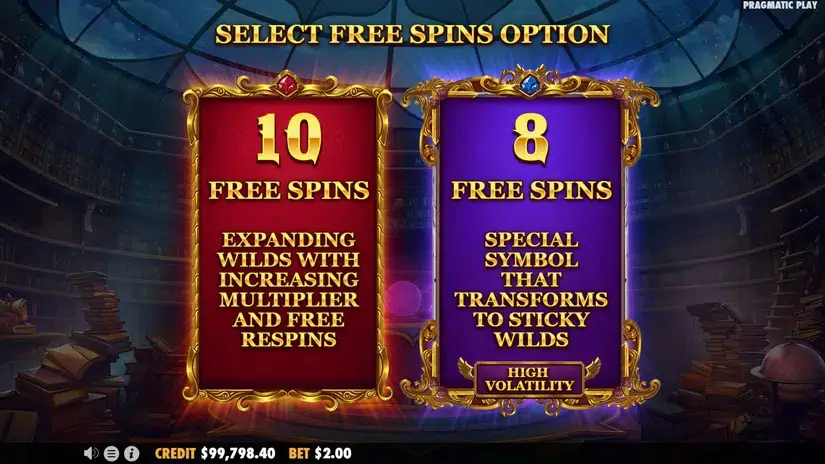 Magician’s Secrets slot screenshot 6