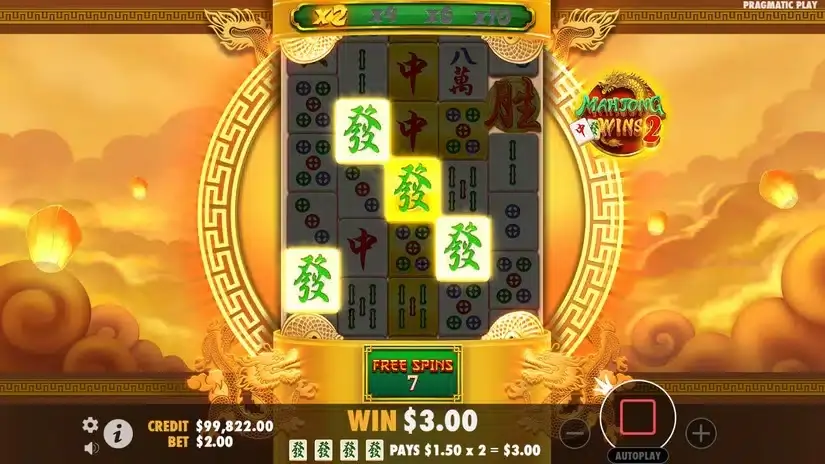 Mahjong Wins 2 slot screenshot 4