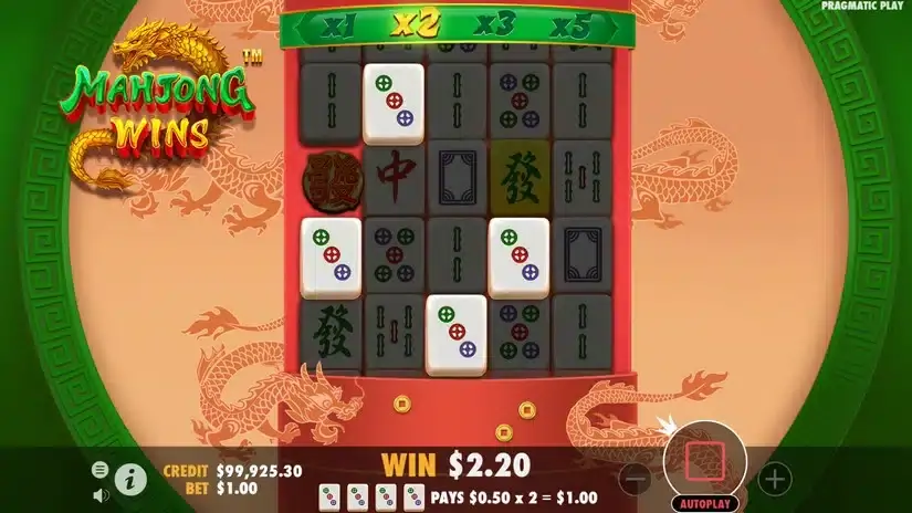 Mahjong Wins slot screenshot 1