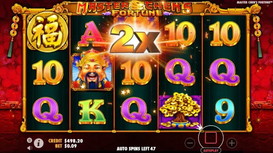 Master Chen’s Fortune slot screenshot 