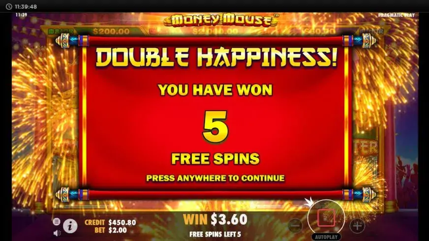 Money Mouse slot screenshot 3