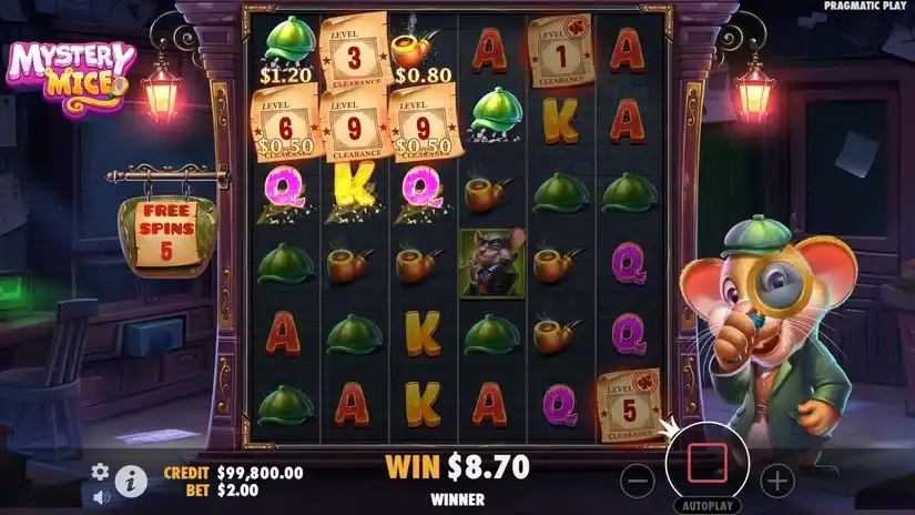 Mystery Mice slot screenshot 4
