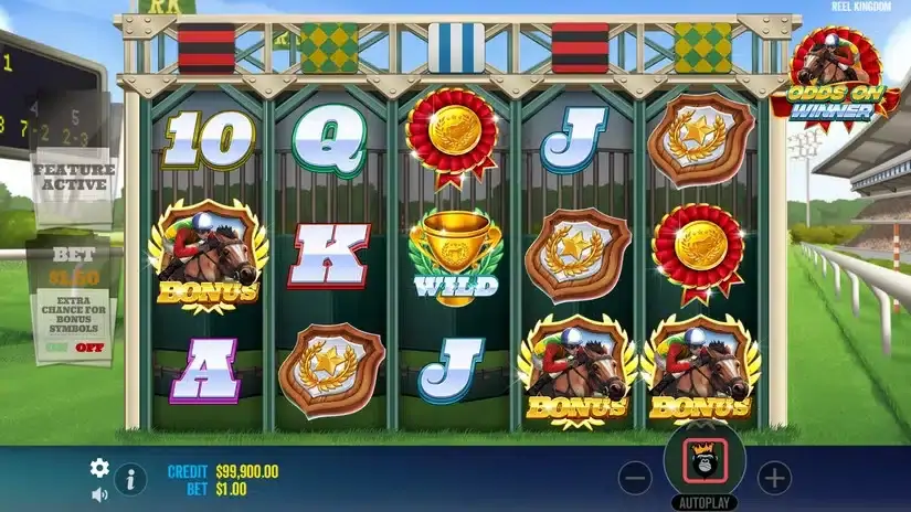 Odds On Winner slot screenshot 2