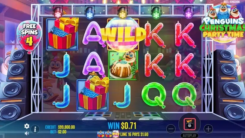 Penguins Christmas Party Time slot screenshot 5