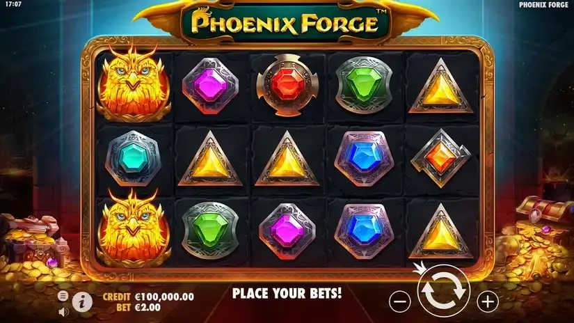 Phoenix Forge slot screenshot 