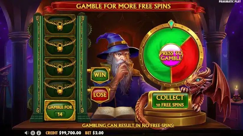 Power of Merlin Megaways slot screenshot 3