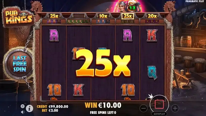 Pub Kings slot screenshot 