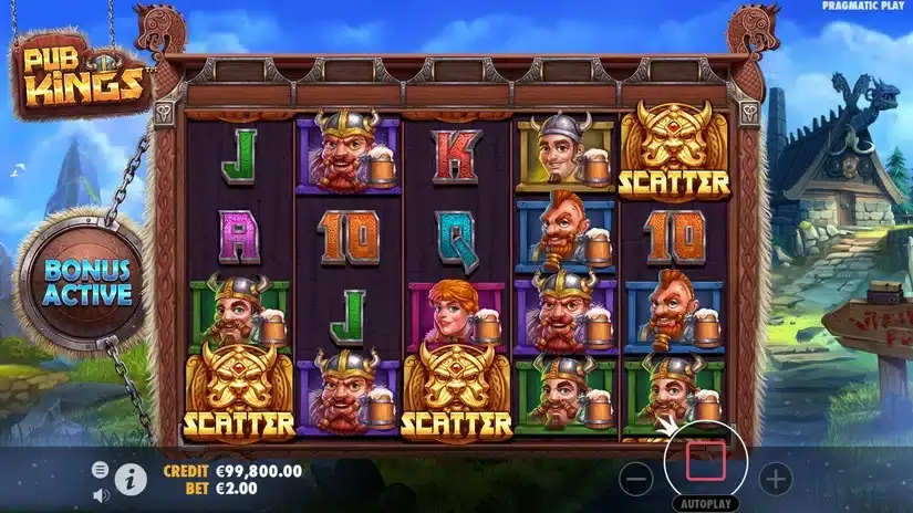Pub Kings slot screenshot 3
