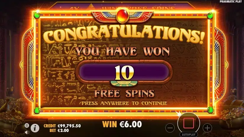 Pyramid Bonanza slot screenshot 4