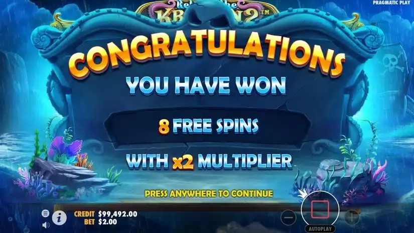 Release the Kraken 2 slot screenshot 5