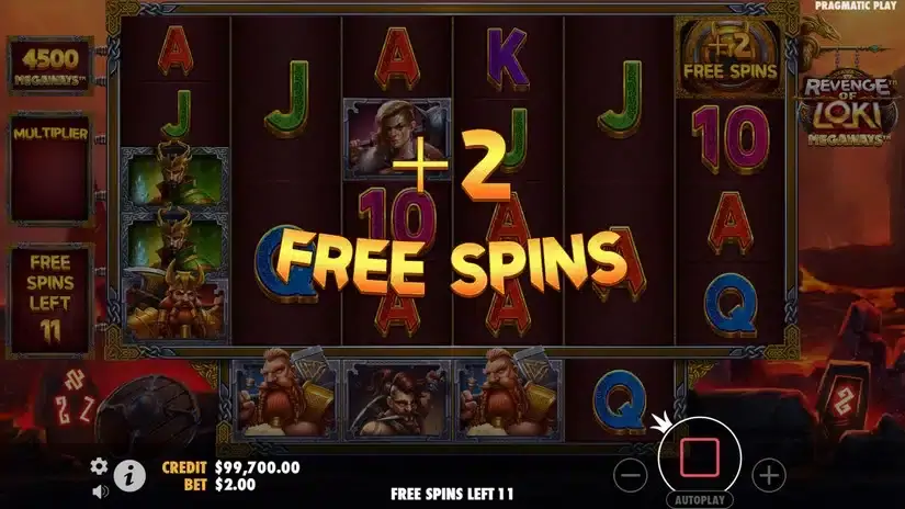 Revenge of Loki Megaways slot screenshot 4