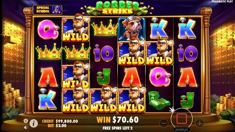 Robber Strike slot screenshot 5