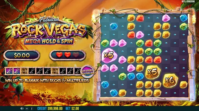 Rock Vegas slot screenshot 4