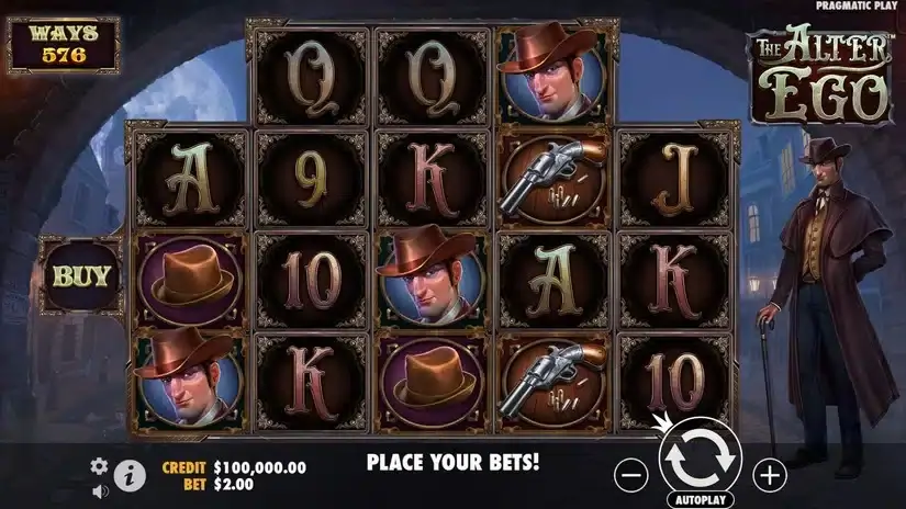 The Alter Ego slot screenshot