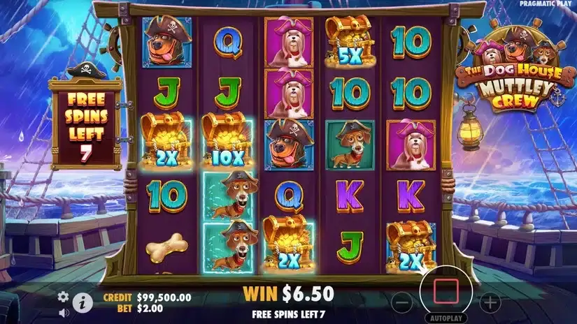 The Dog House – Muttley Crew slot screenshot 4