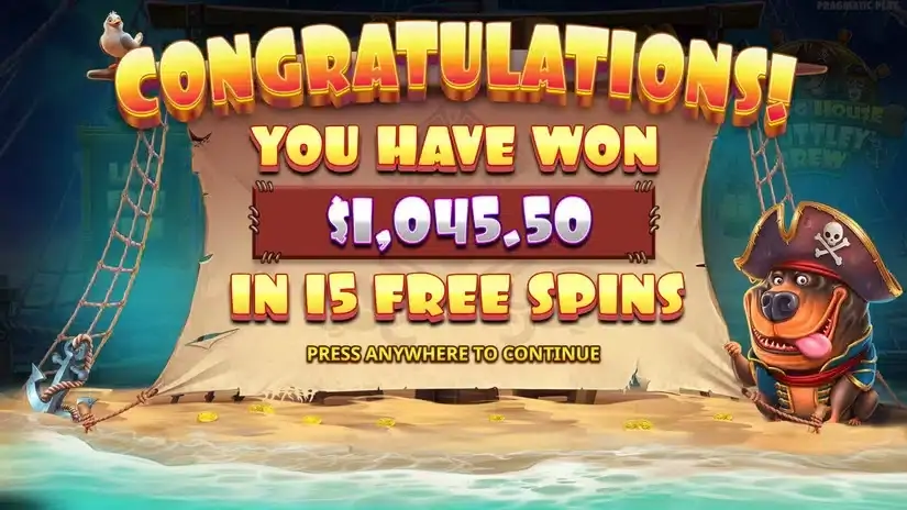 The Dog House – Muttley Crew slot screenshot 