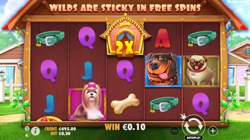 The Dog House slot screenshot 2