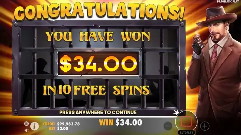 The Great Stick-Up slot screenshot 7