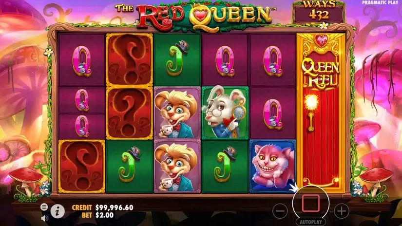 The Red Queen slot screenshot 2