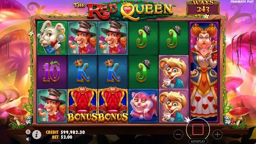 The Red Queen slot screenshot 4
