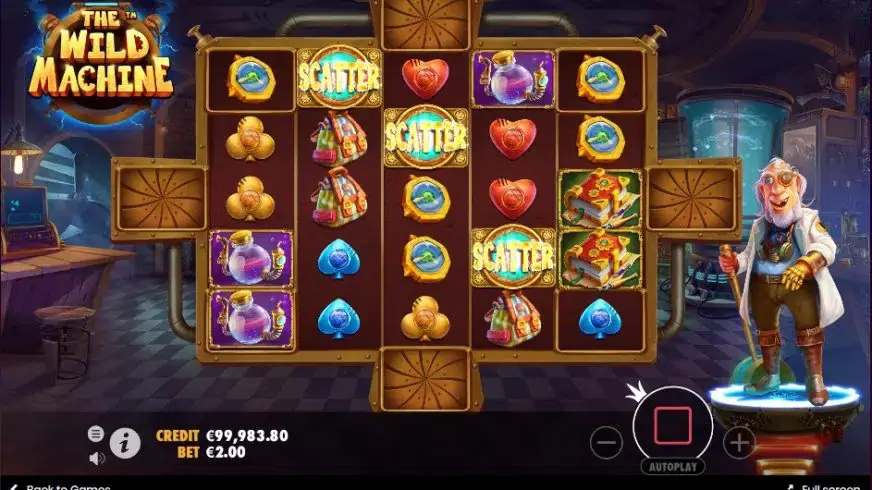 The Wild Machine slot screenshot 3