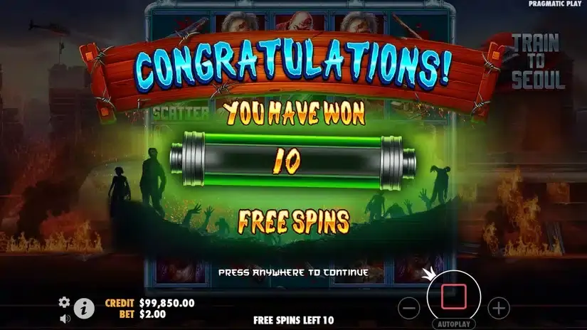 Train to Seoul slot screenshot 3