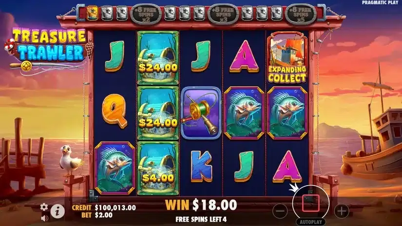Treasure Trawler slot screenshot 6