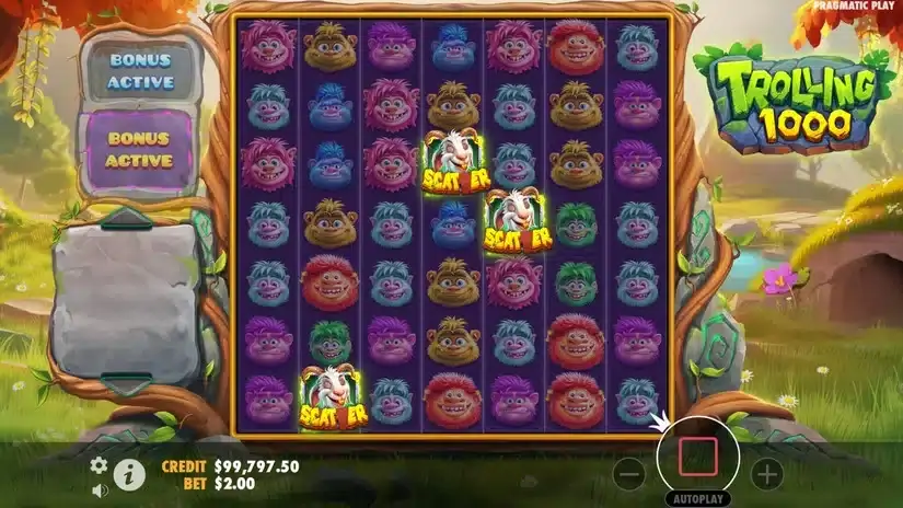 Trolling 1000 slot screenshot 2
