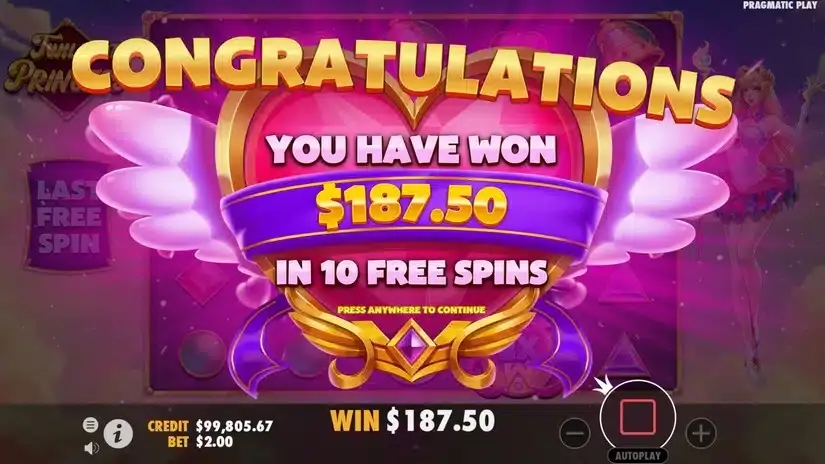 Twilight Princess slot screenshot 