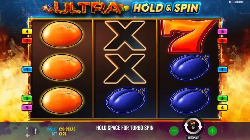 Ultra Hold and Spin slot screenshot 1