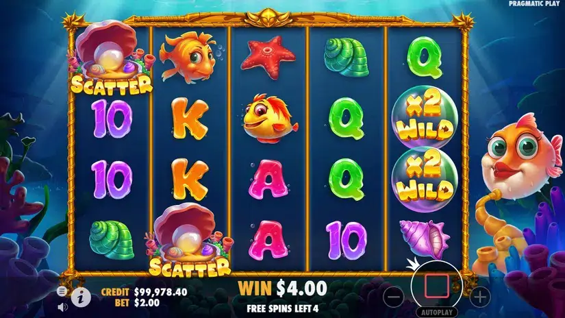 Wild Depths slot screenshot 4