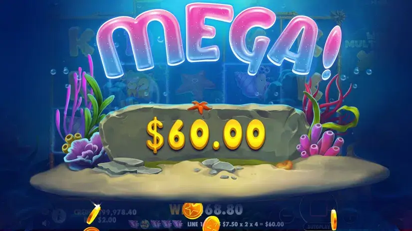 Wild Depths slot screenshot 