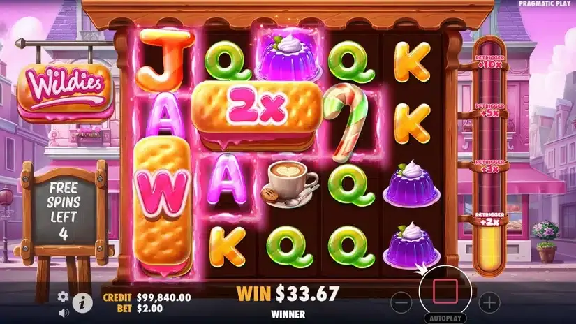 Wildies slot screenshot 