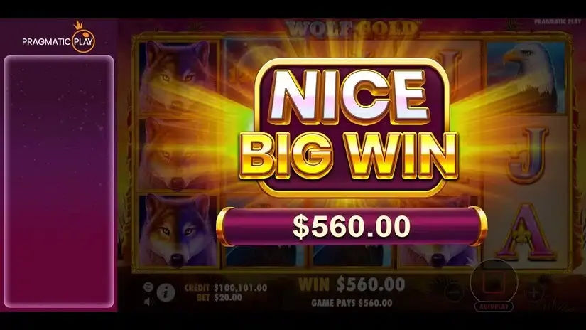 Wolf Gold Power Jackpot slot screenshot 4