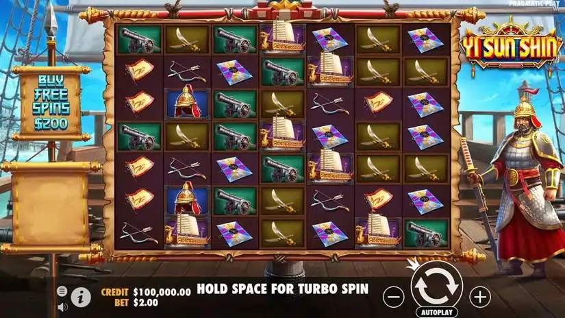 Yi Sun Shin slot screenshot 1