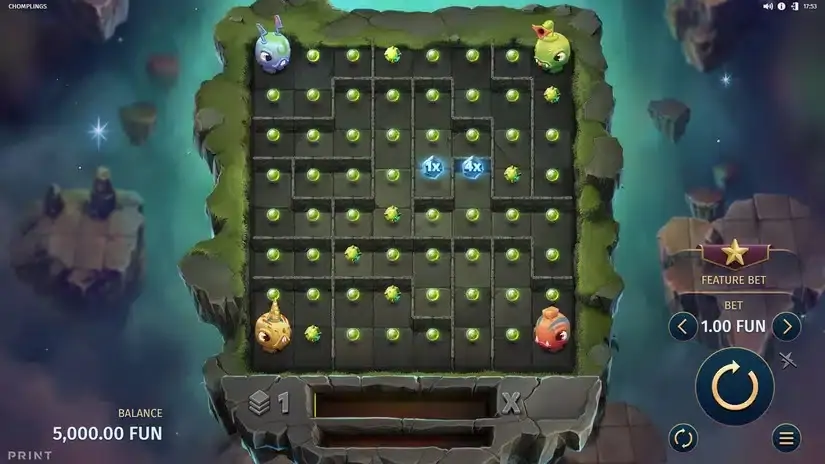 Chomplings slot screenshot 1