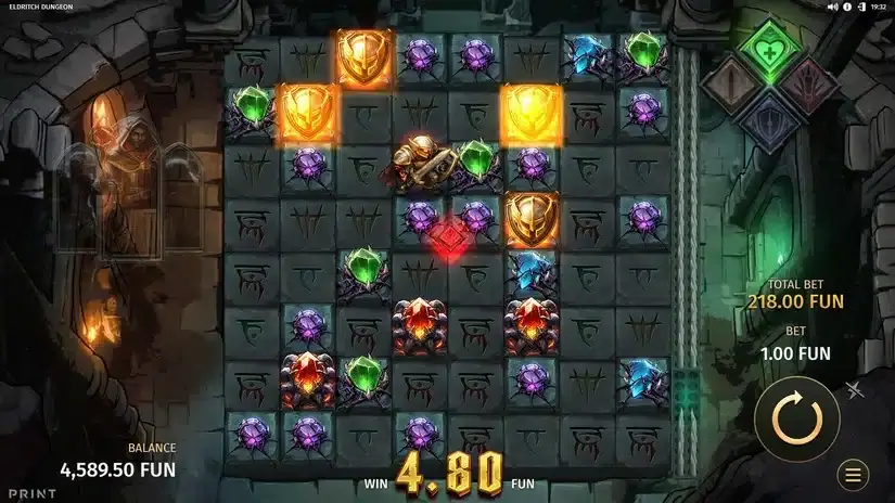 Eldritch Dungeon slot screenshot 3
