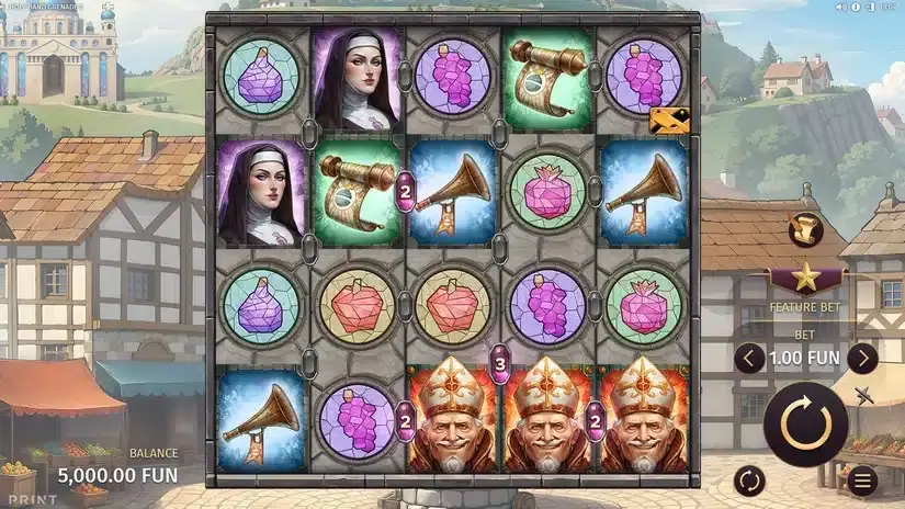 Holy Hand Grenade 2 slot screenshot 