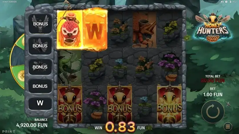 Honey Hunters slot screenshot 2