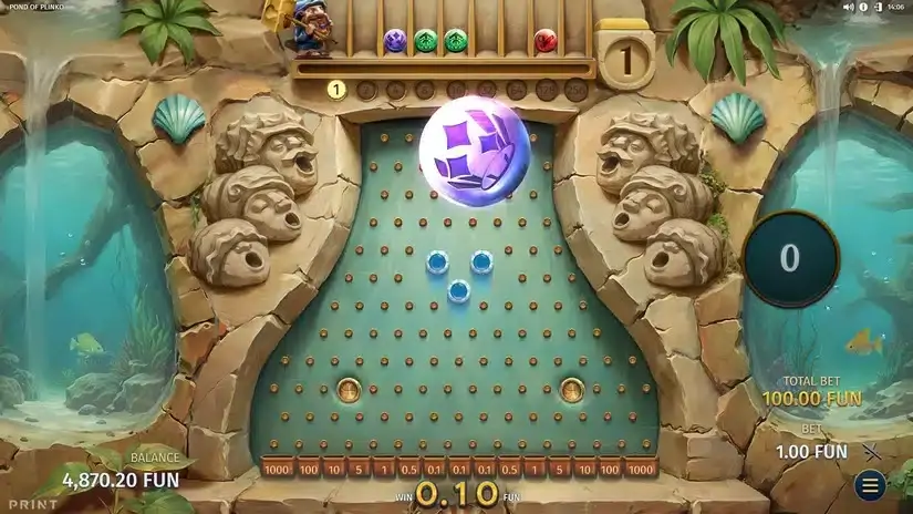 Pond of Plinko slot screenshot 5