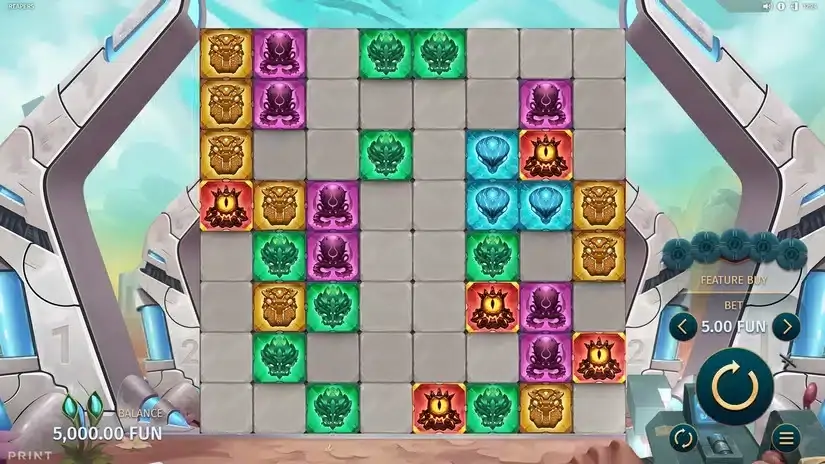 Reapers slot screenshot 